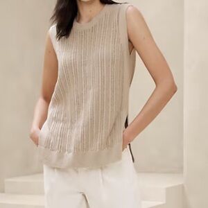 Banana Republic Factory Open Stitch Tank